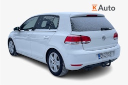 valkoinen Volkswagen Golf 2010 kuva 2.