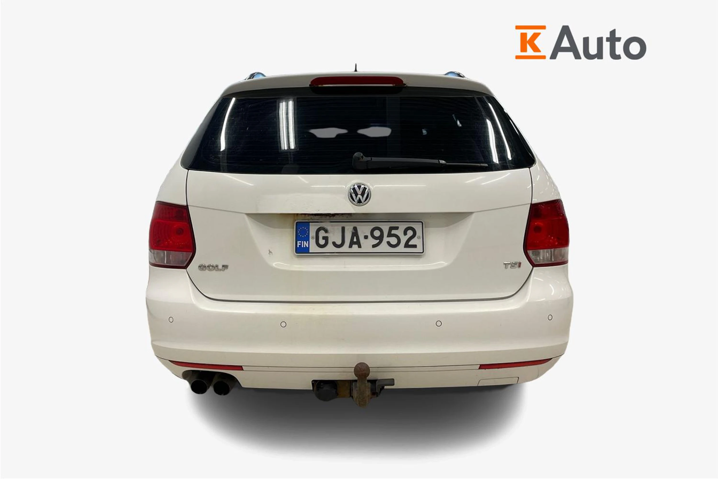 Valkoinen Volkswagen GOLF 2010 kuva 4.