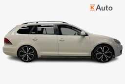 Valkoinen Volkswagen GOLF 2010 kuva 7.