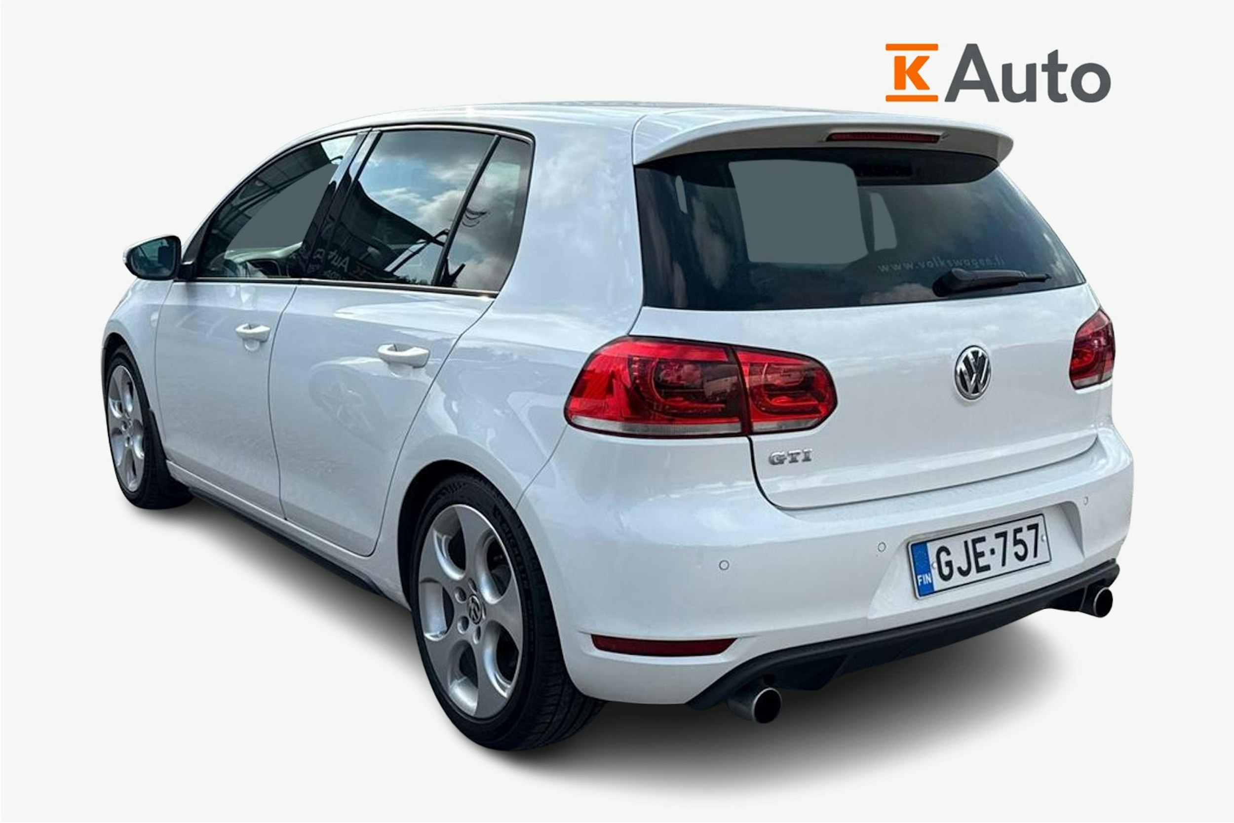 Valkoinen Volkswagen GOLF 2010 kuva 2.