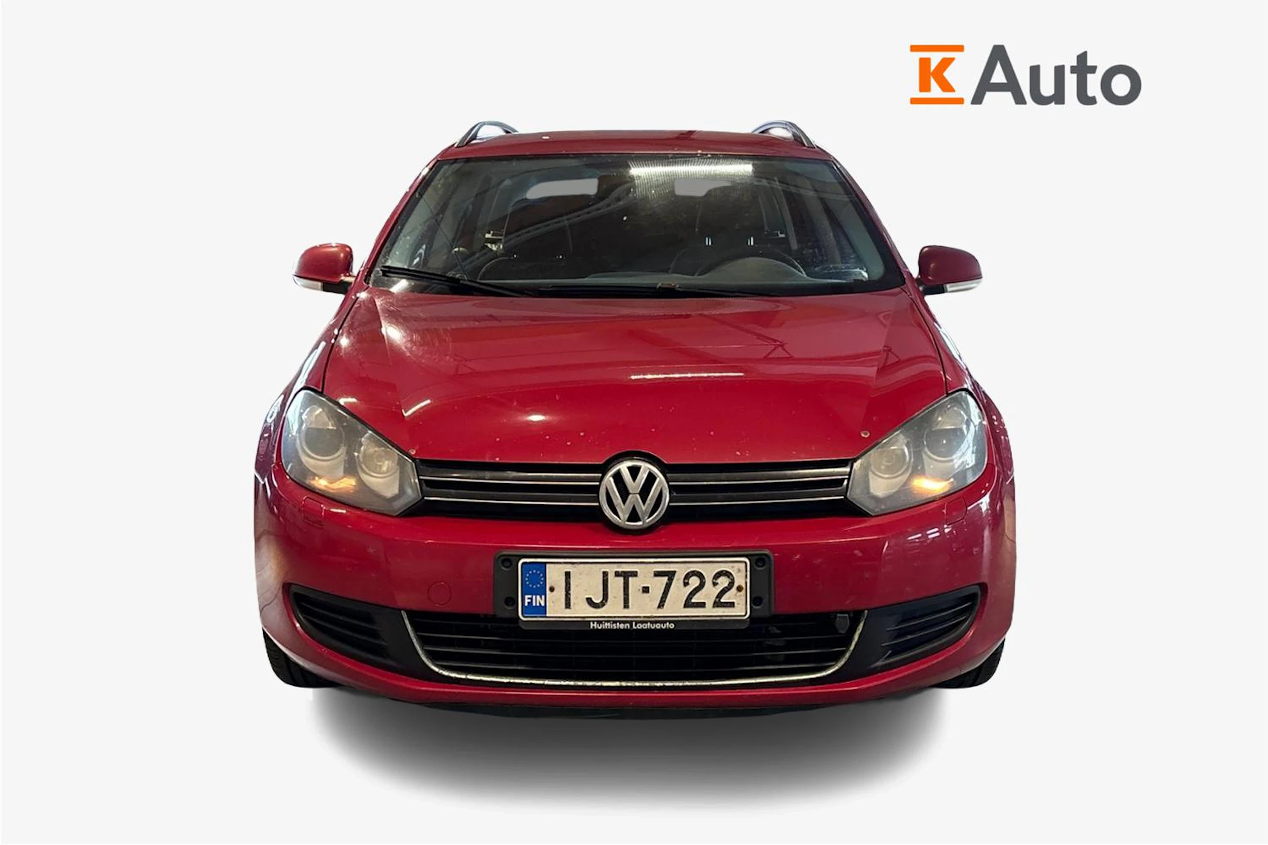 punainen Volkswagen Golf 2010 kuva 4.