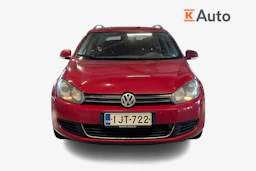 punainen Volkswagen Golf 2010 kuva 4.