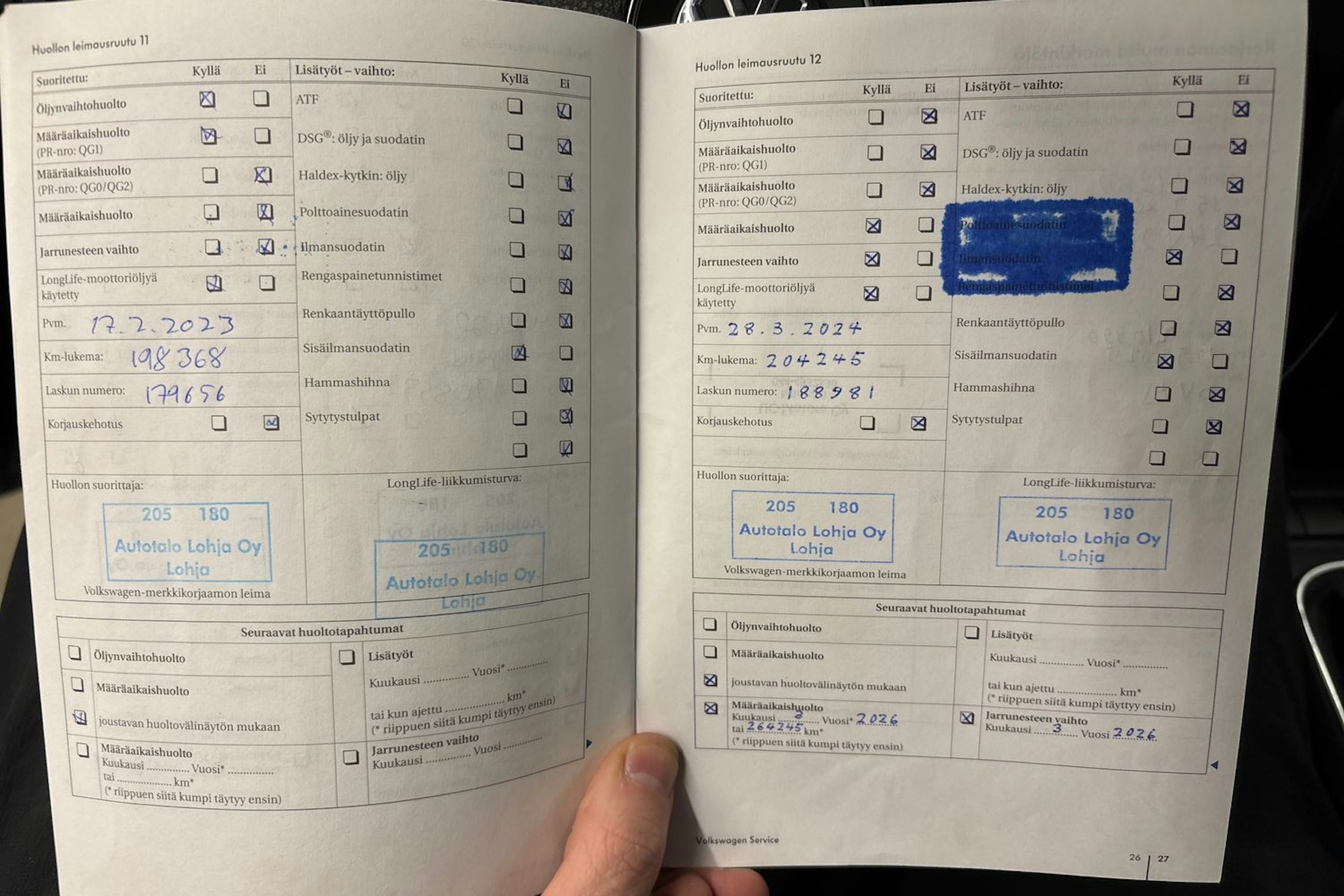 Musta Volkswagen GOLF 2010 kuva 30.