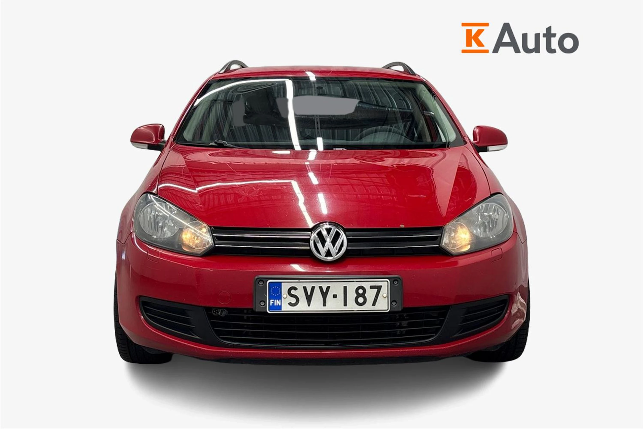 punainen Volkswagen Golf 2010 kuva 4.