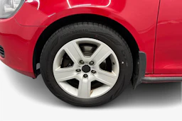 punainen Volkswagen Golf 2010 kuva 9.