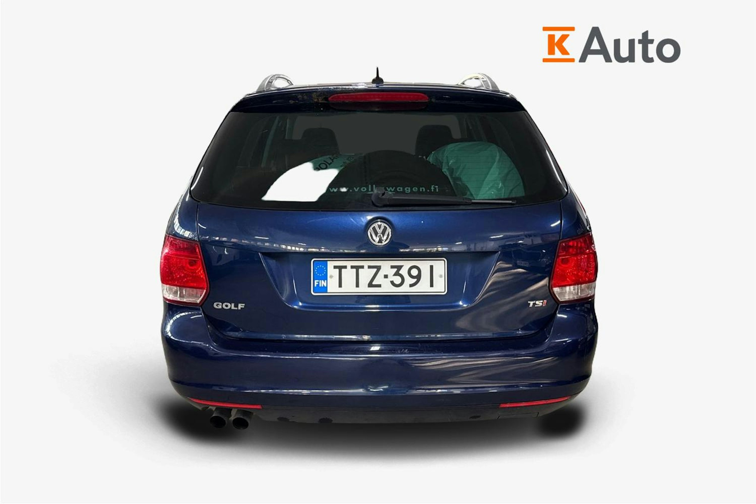 Sininen Volkswagen GOLF 2010 kuva 3.