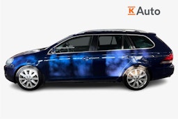 Sininen Volkswagen GOLF 2010 kuva 6.