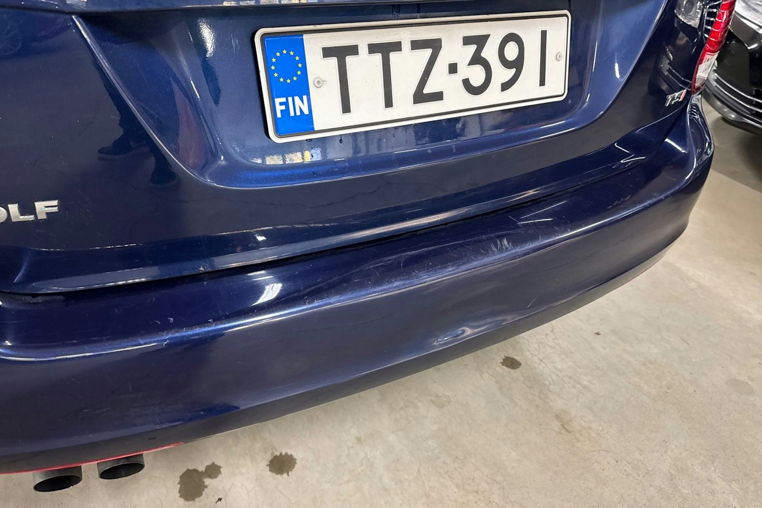 Sininen Volkswagen GOLF 2010 kuva 16.