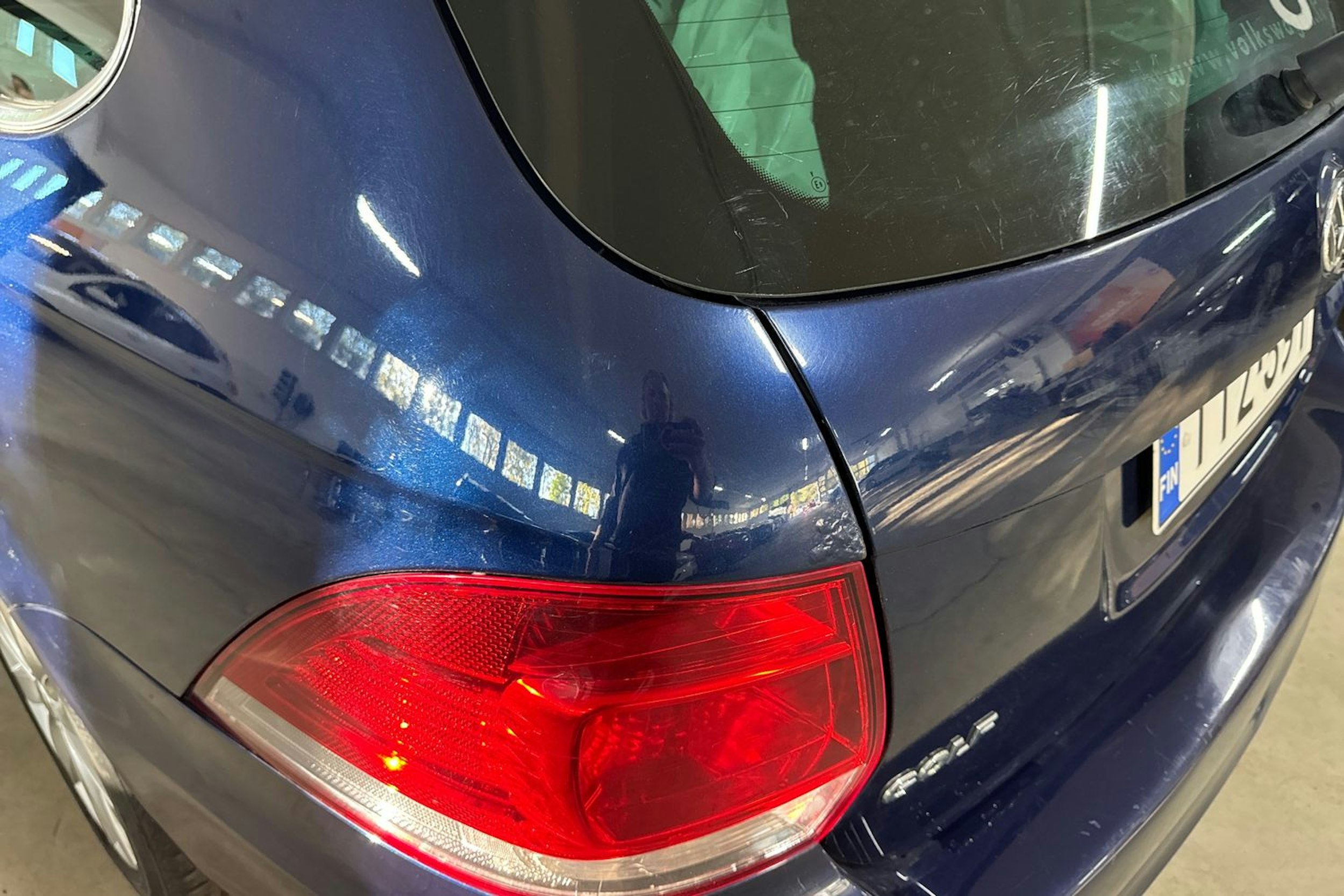 Sininen Volkswagen GOLF 2010 kuva 17.