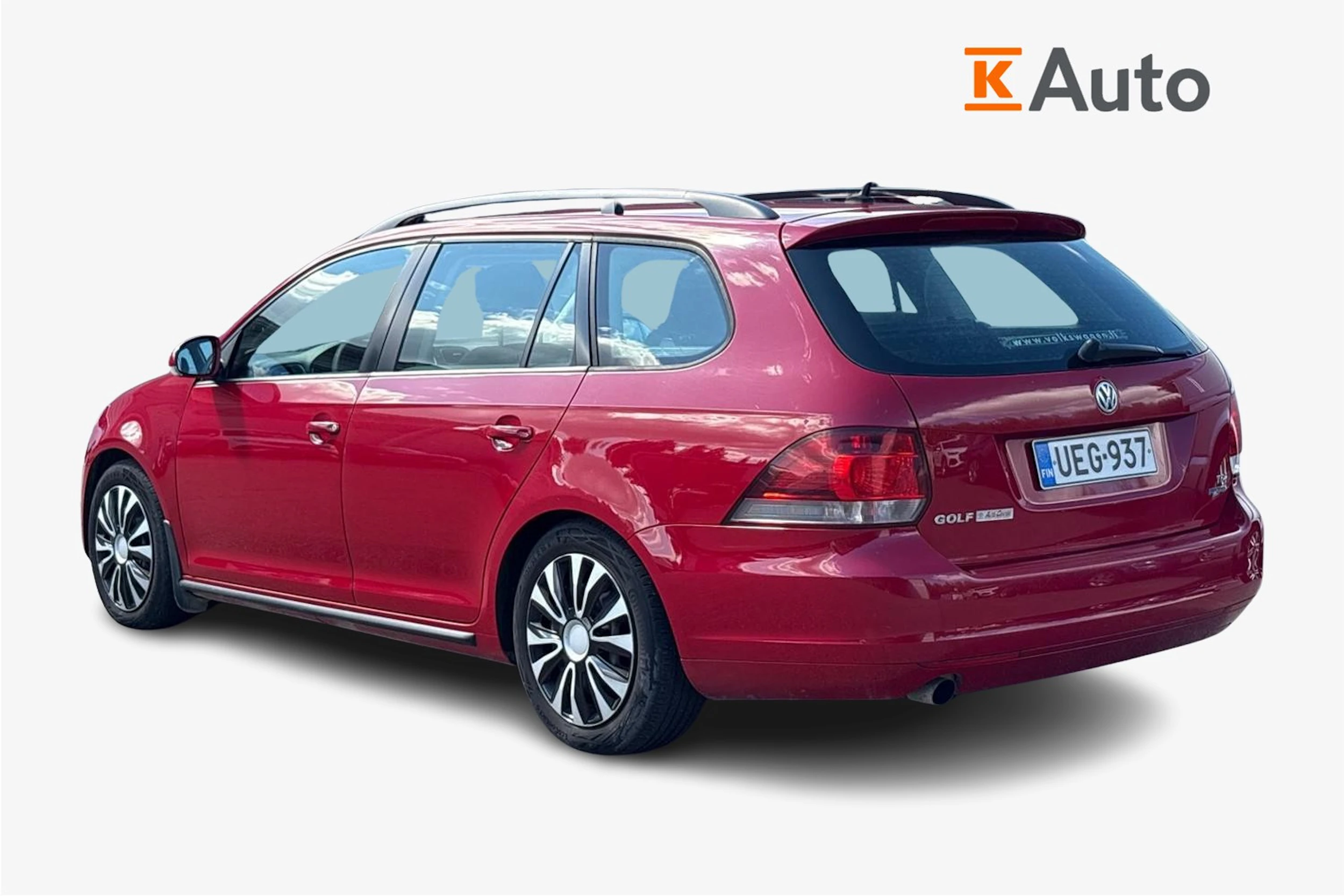 Punainen Volkswagen GOLF 2010 kuva 2.