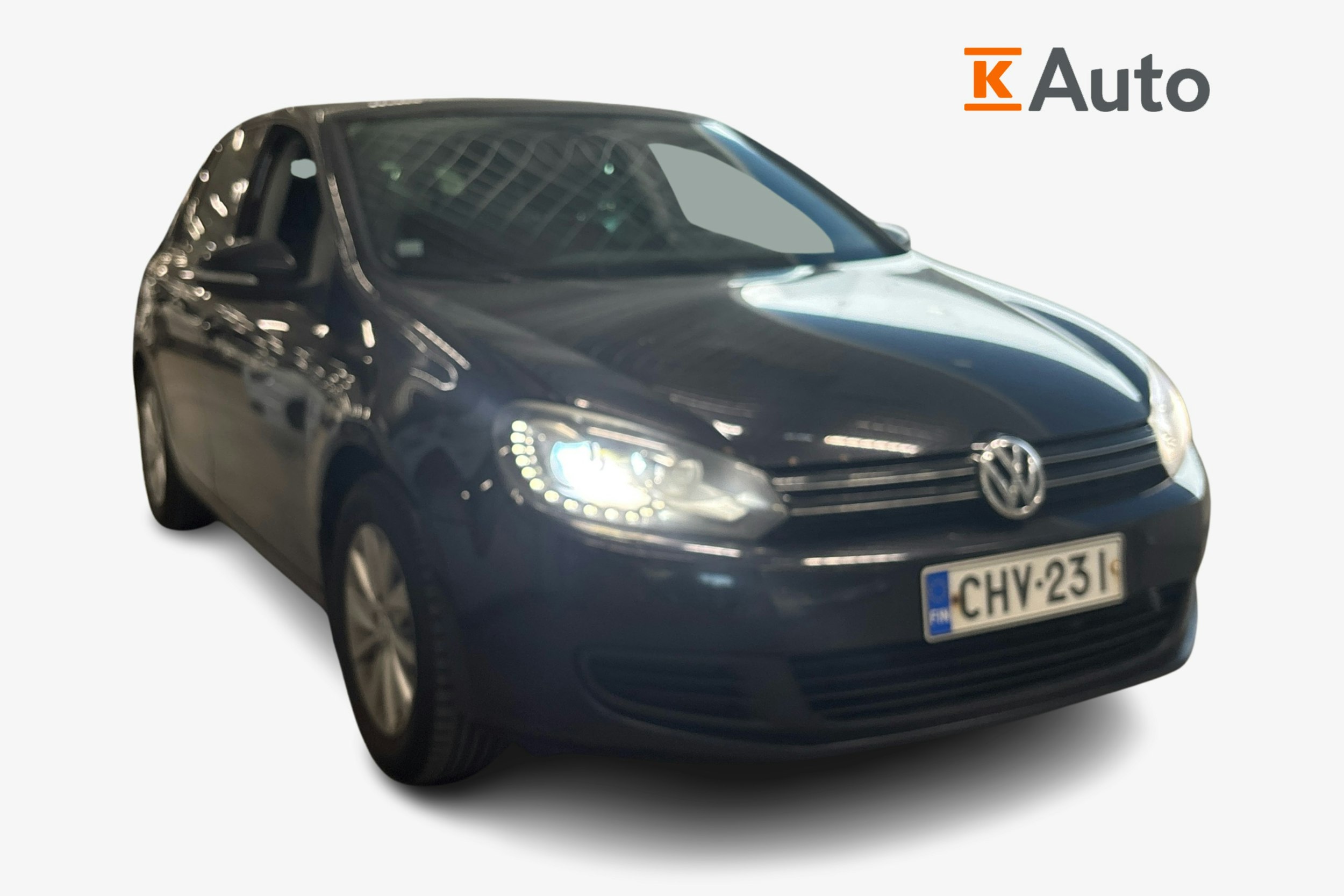 Musta Volkswagen GOLF 2011 kuva 1.