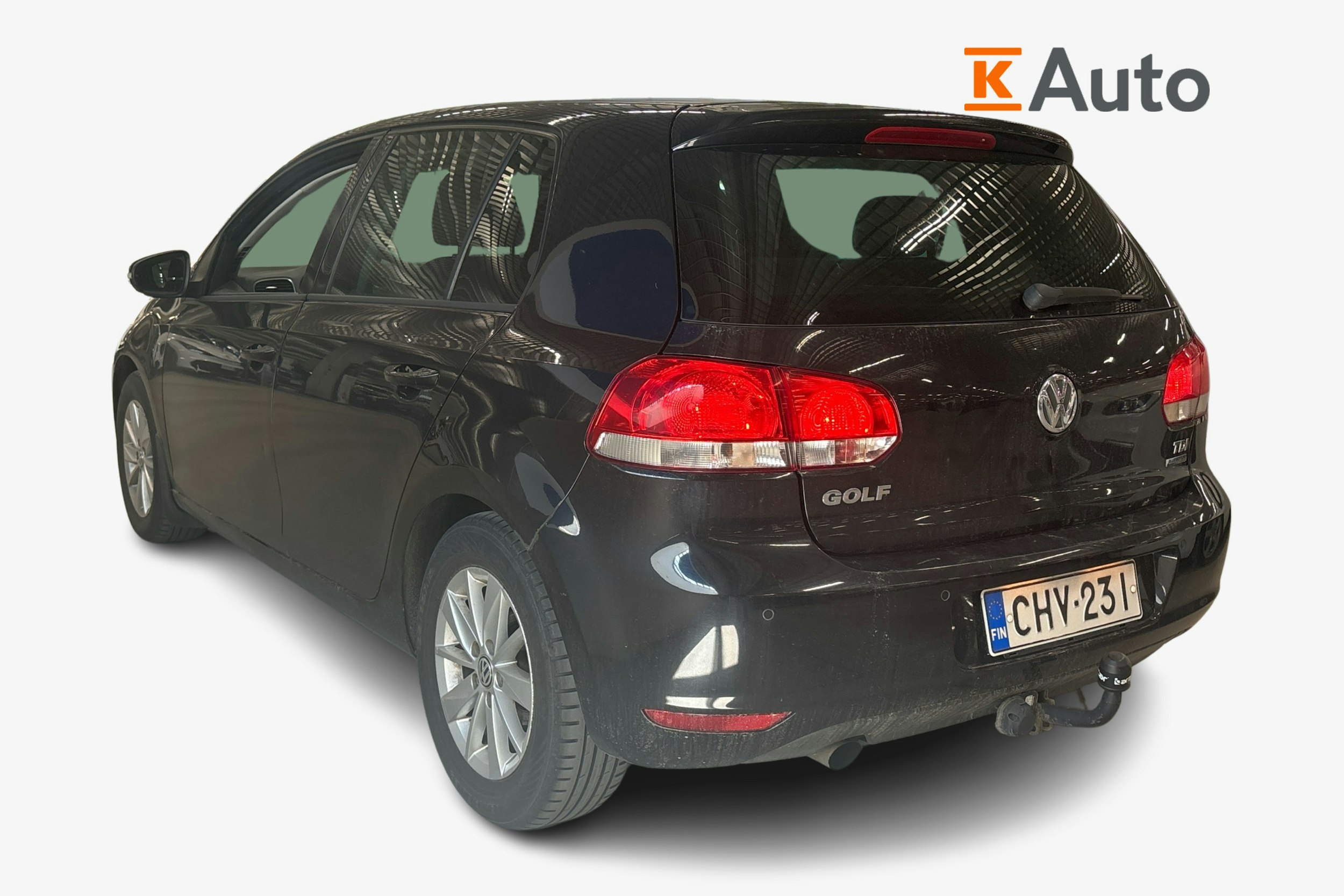 Musta Volkswagen GOLF 2011 kuva 2.