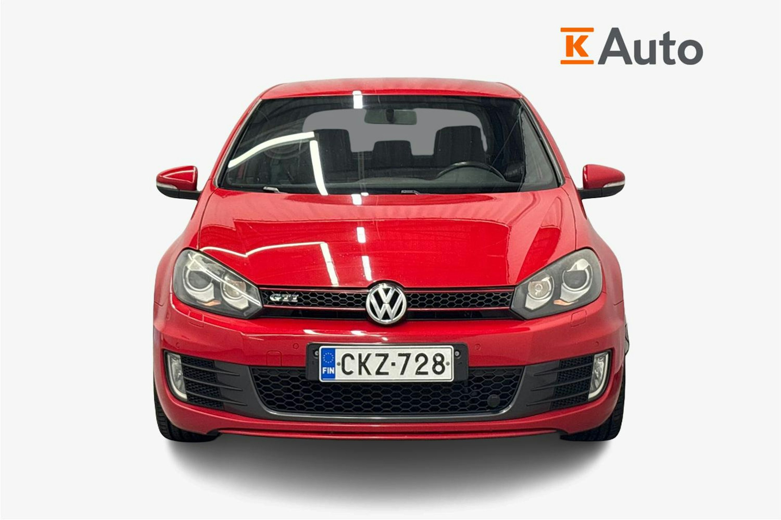 punainen Volkswagen Golf 2011 kuva 4.