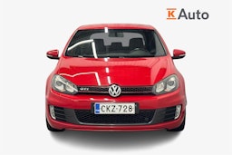 punainen Volkswagen Golf 2011 kuva 4.