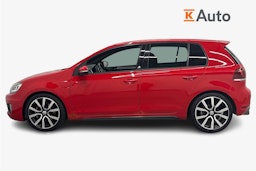 punainen Volkswagen Golf 2011 kuva 5.