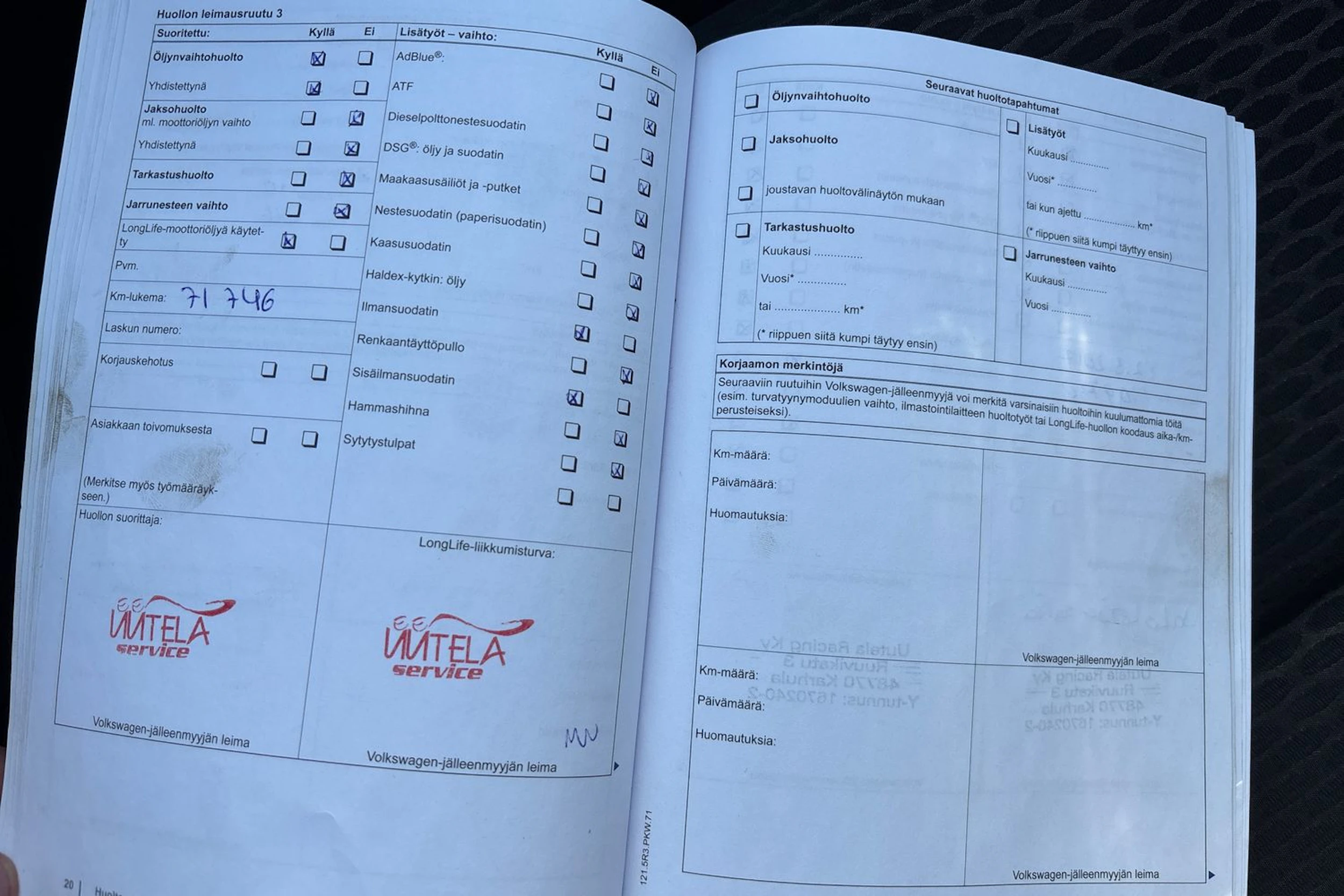 Valkoinen Volkswagen GOLF 2011 kuva 29.