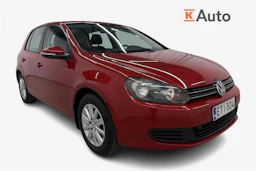 punainen Volkswagen Golf 2011 kuva 1.