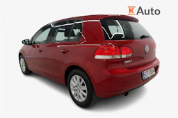 punainen Volkswagen Golf 2011 kuva 3.