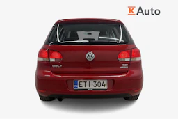 punainen Volkswagen Golf 2011 kuva 4.