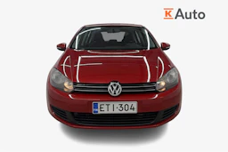 punainen Volkswagen Golf 2011 kuva 5.