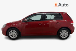 punainen Volkswagen Golf 2011 kuva 7.