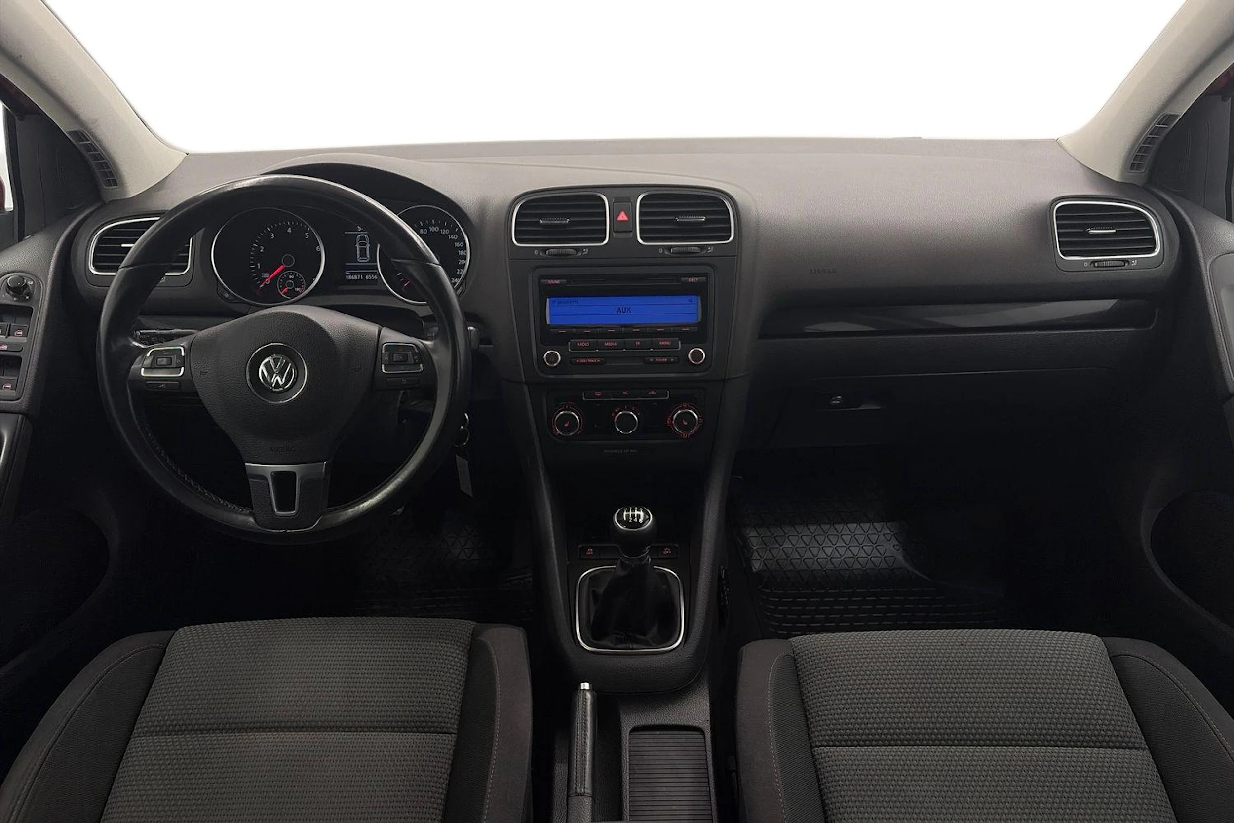 punainen Volkswagen Golf 2011 kuva 9.