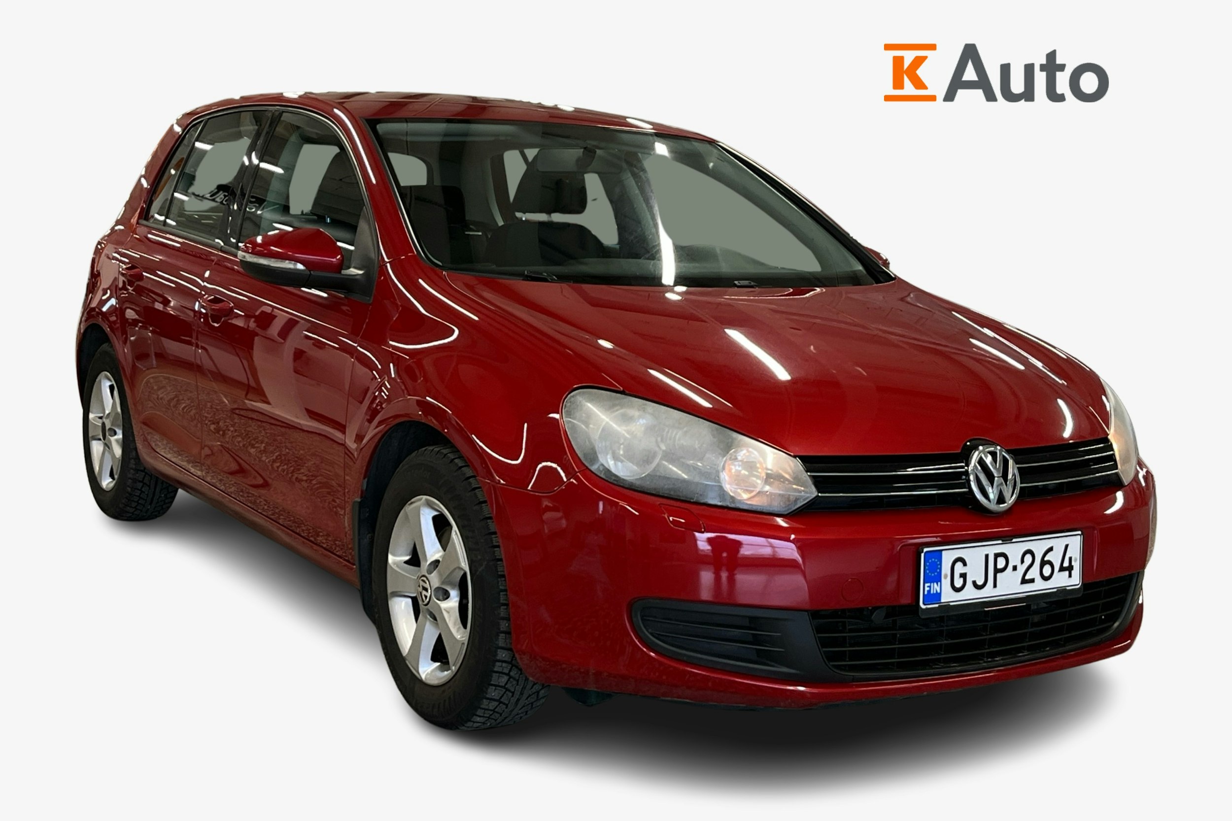 punainen Volkswagen Golf 2011 kuva 1.