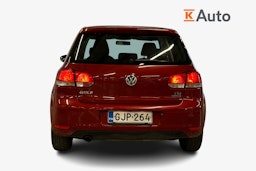 punainen Volkswagen Golf 2011 kuva 3.