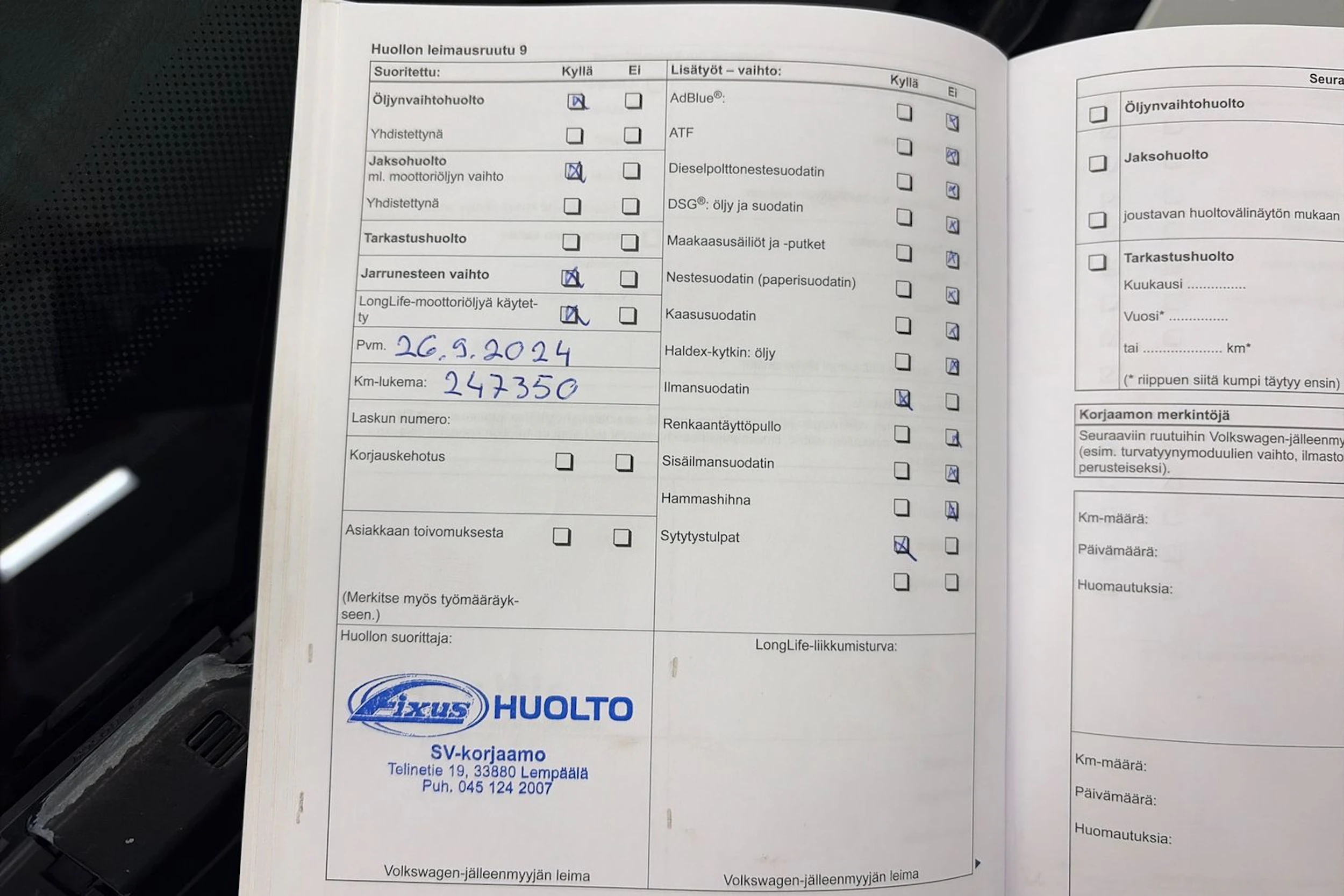 Hopea Volkswagen GOLF 2011 kuva 42.