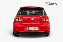 punainen Volkswagen Golf 2011 kuva 3.