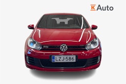 punainen Volkswagen Golf 2011 kuva 4.