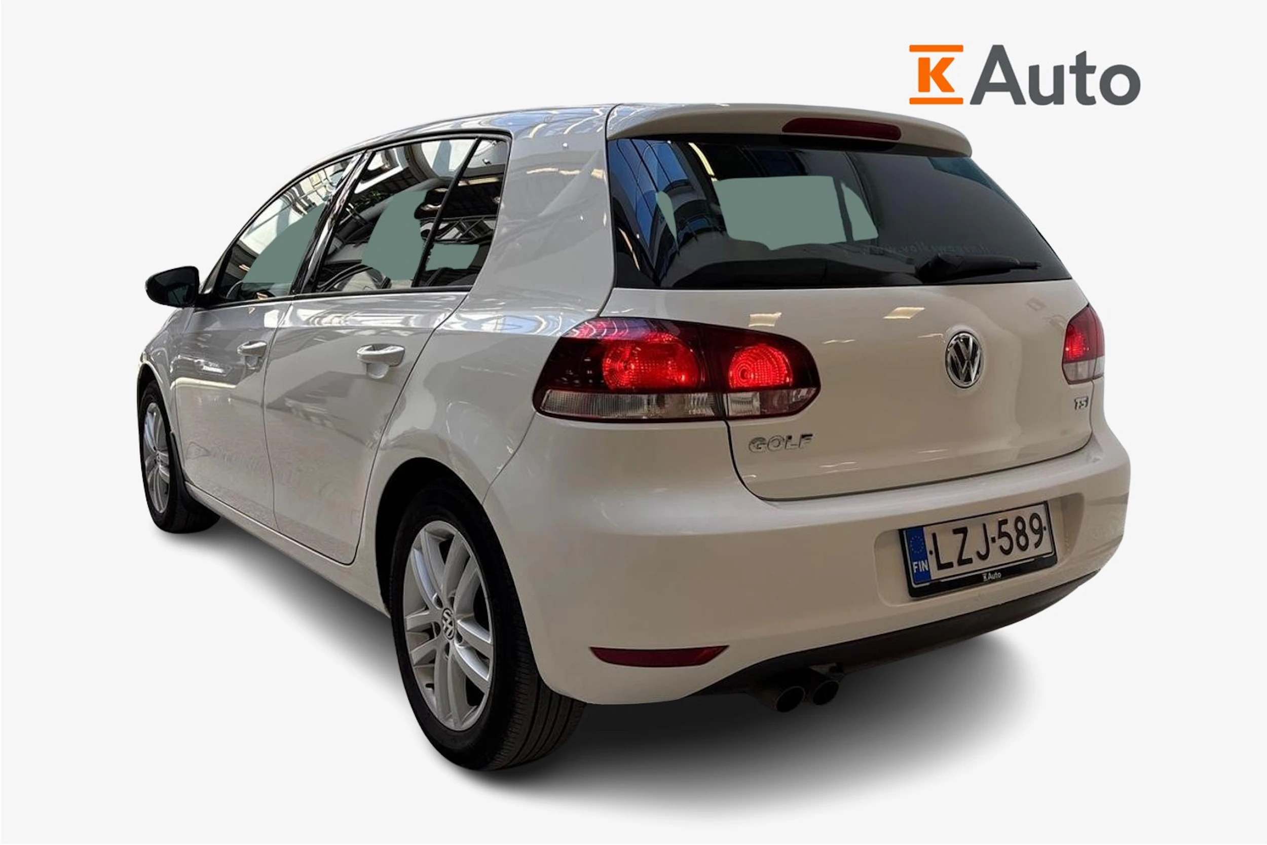 Valkoinen Volkswagen GOLF 2011 kuva 3.