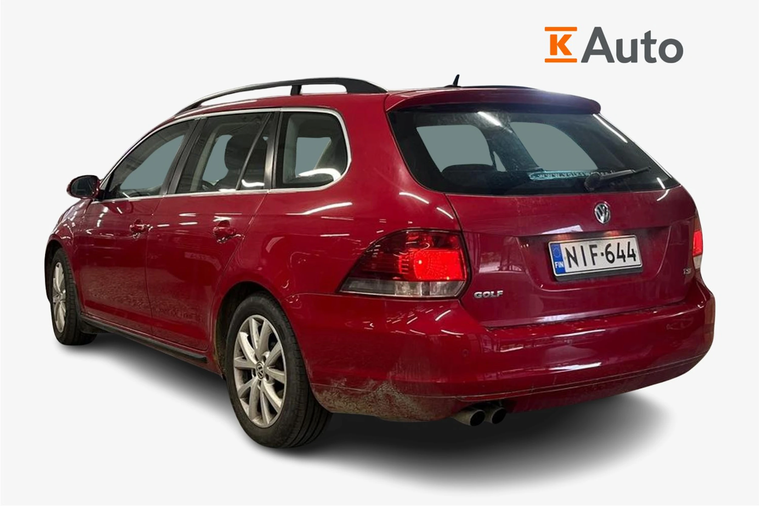 Punainen Volkswagen GOLF 2011 kuva 2.