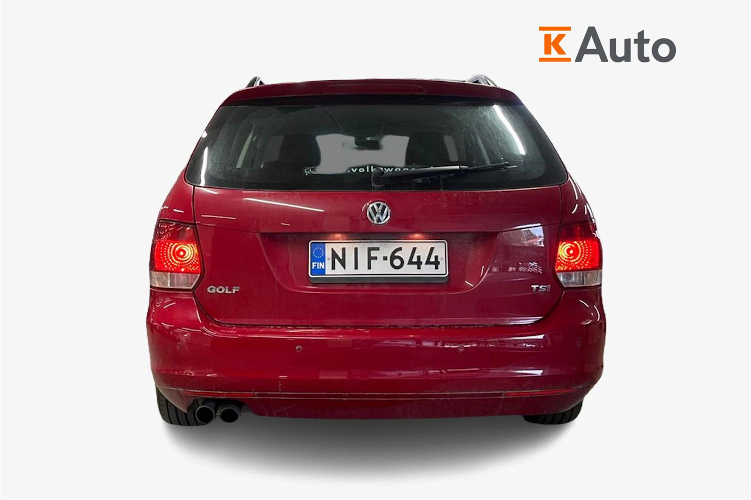 Punainen Volkswagen GOLF 2011 kuva 3.