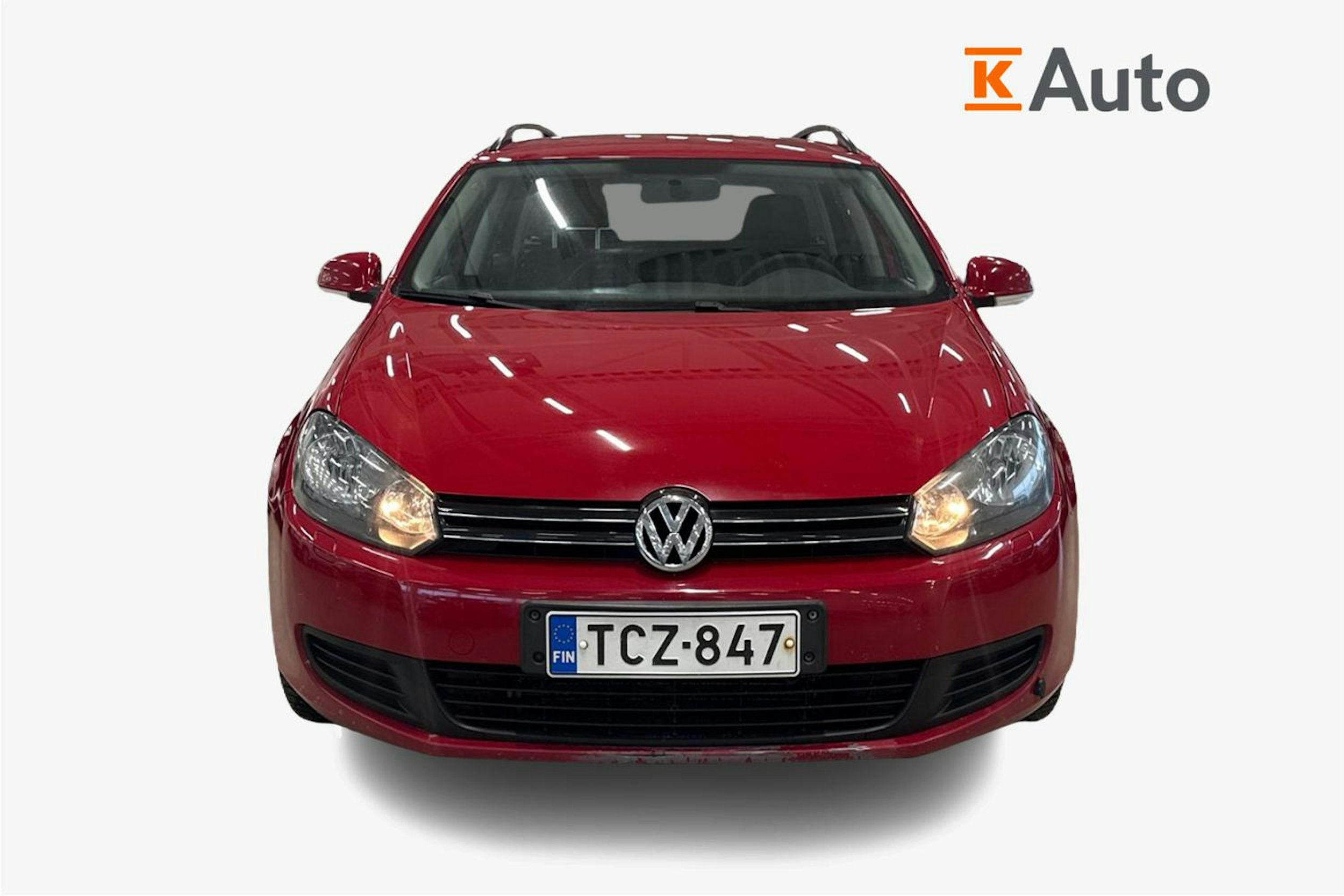 punainen Volkswagen Golf 2011 kuva 5.