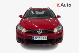 punainen Volkswagen Golf 2011 kuva 5.