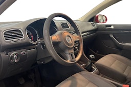 punainen Volkswagen Golf 2011 kuva 7.