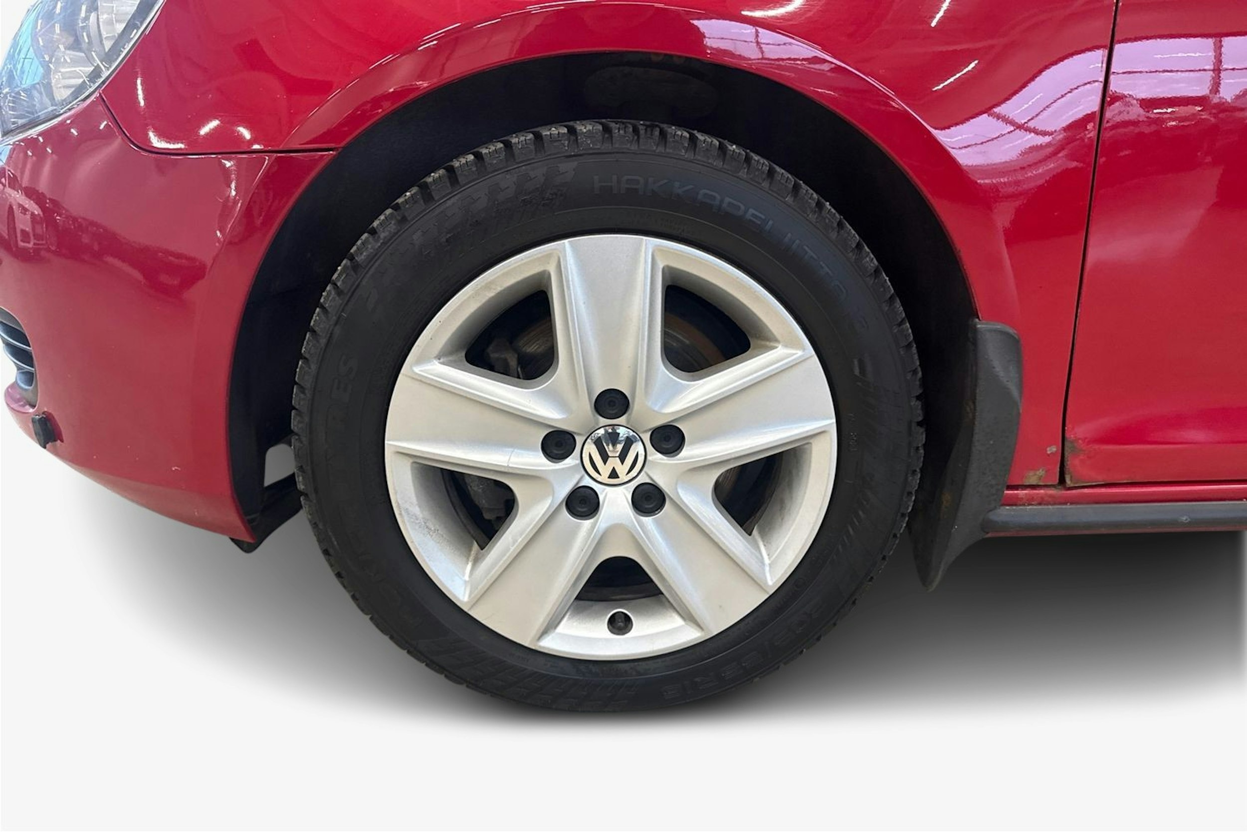 punainen Volkswagen Golf 2011 kuva 11.