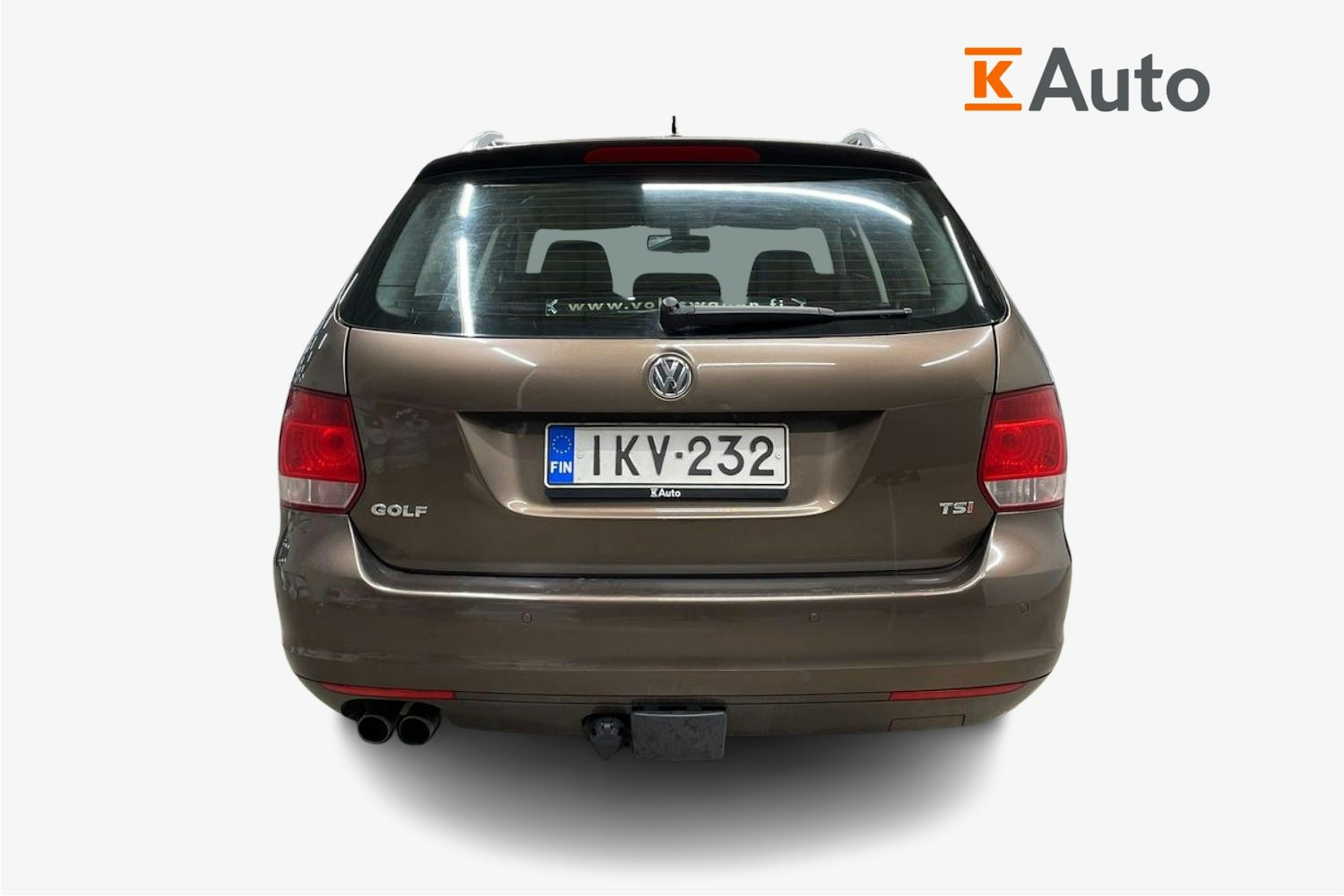 ruskea (beige) Volkswagen Golf 2012 kuva 3.
