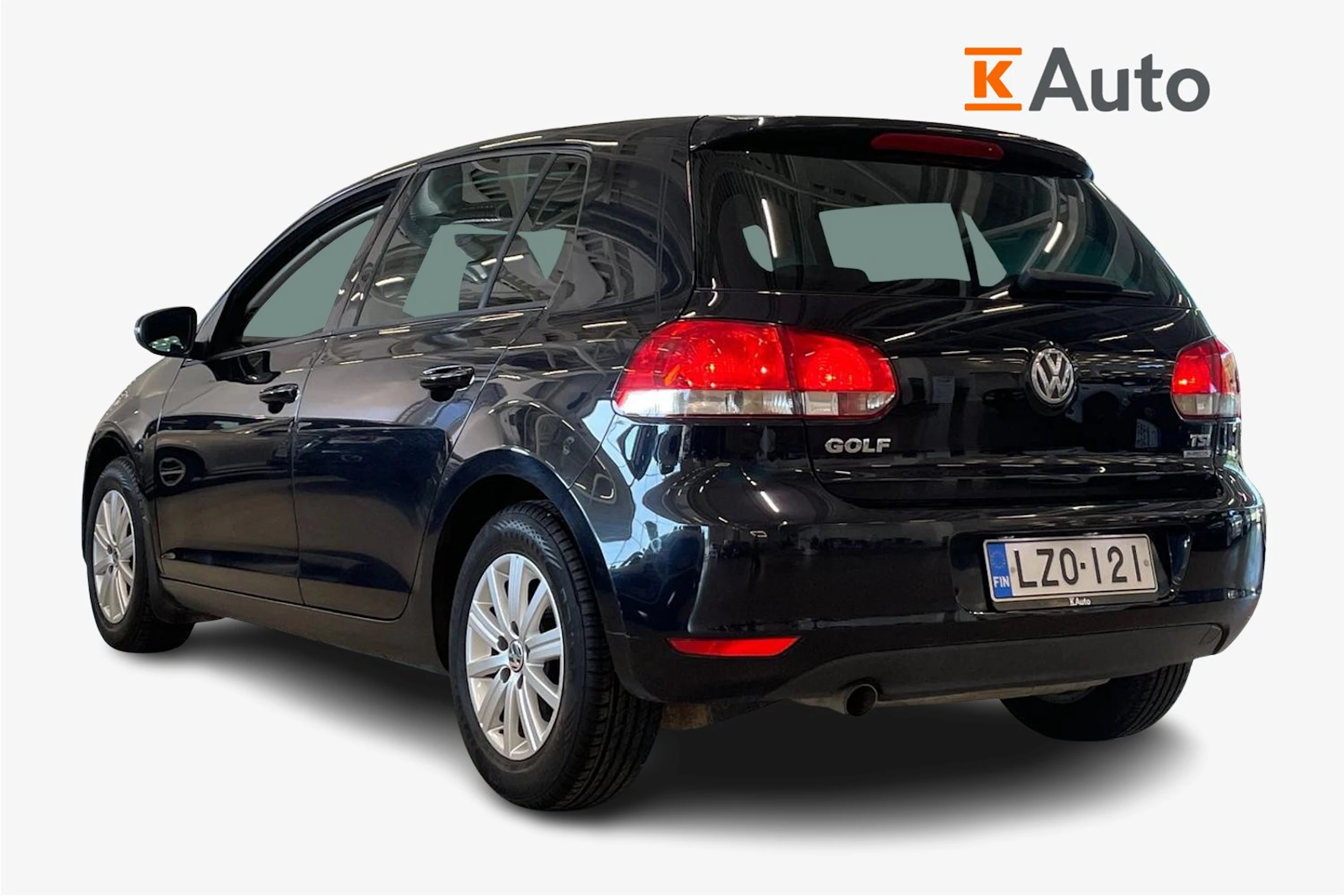 musta Volkswagen Golf 2012 kuva 2.