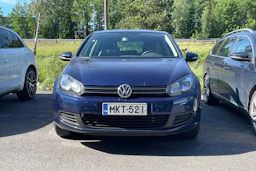 sininen Volkswagen Golf 2012 kuva 4.