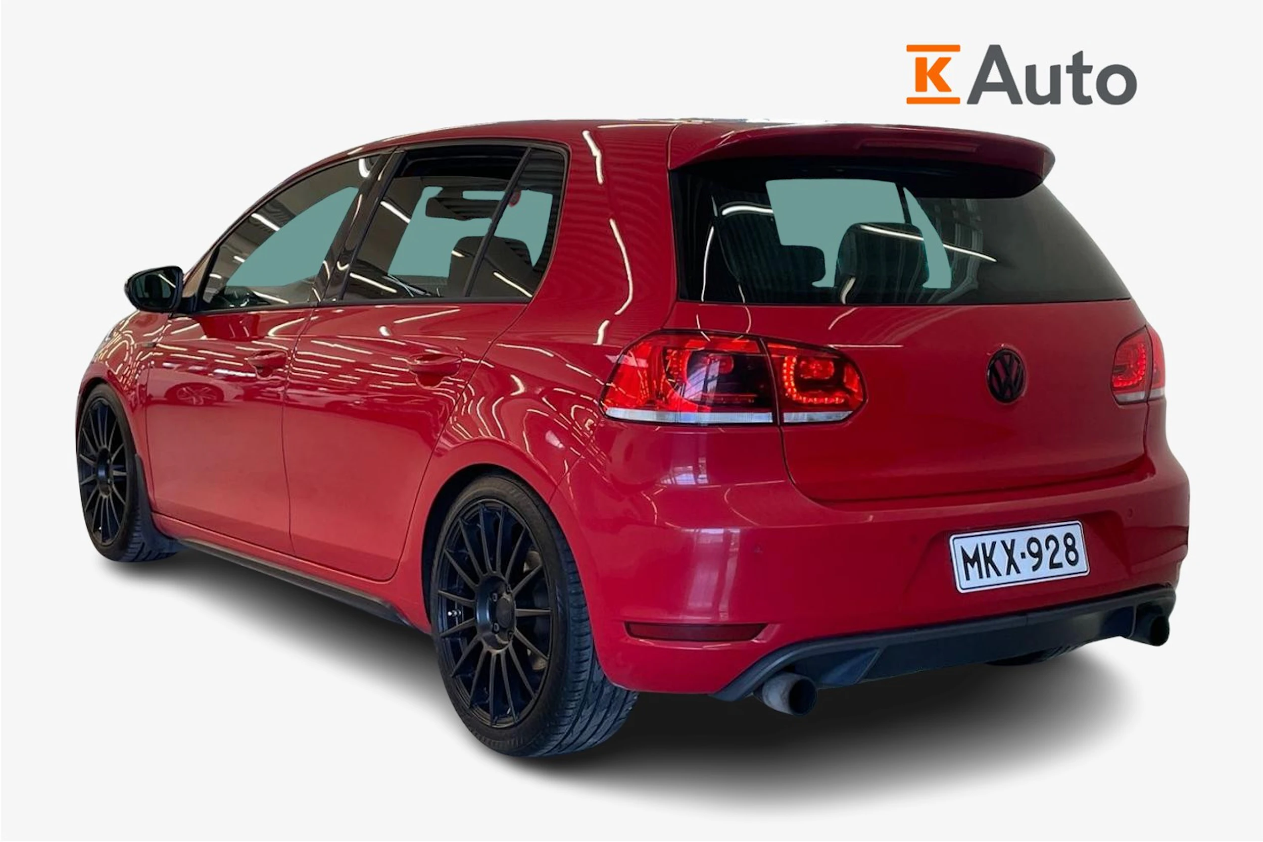 punainen Volkswagen Golf 2012 kuva 3.