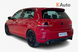 punainen Volkswagen Golf 2012 kuva 3.