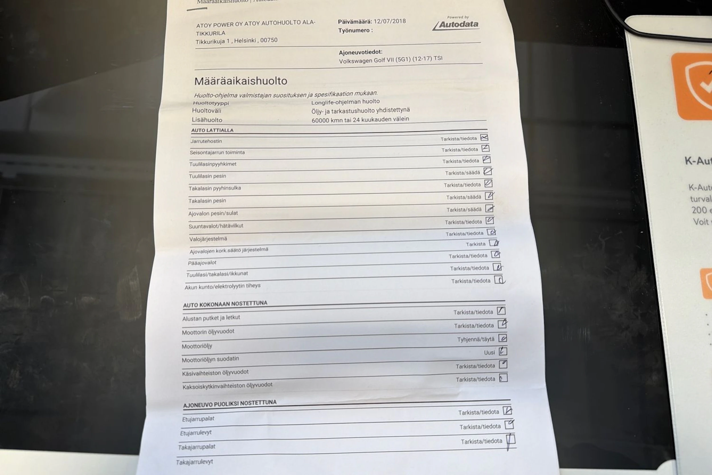 Harmaa Volkswagen Golf 2013 kuva 43.