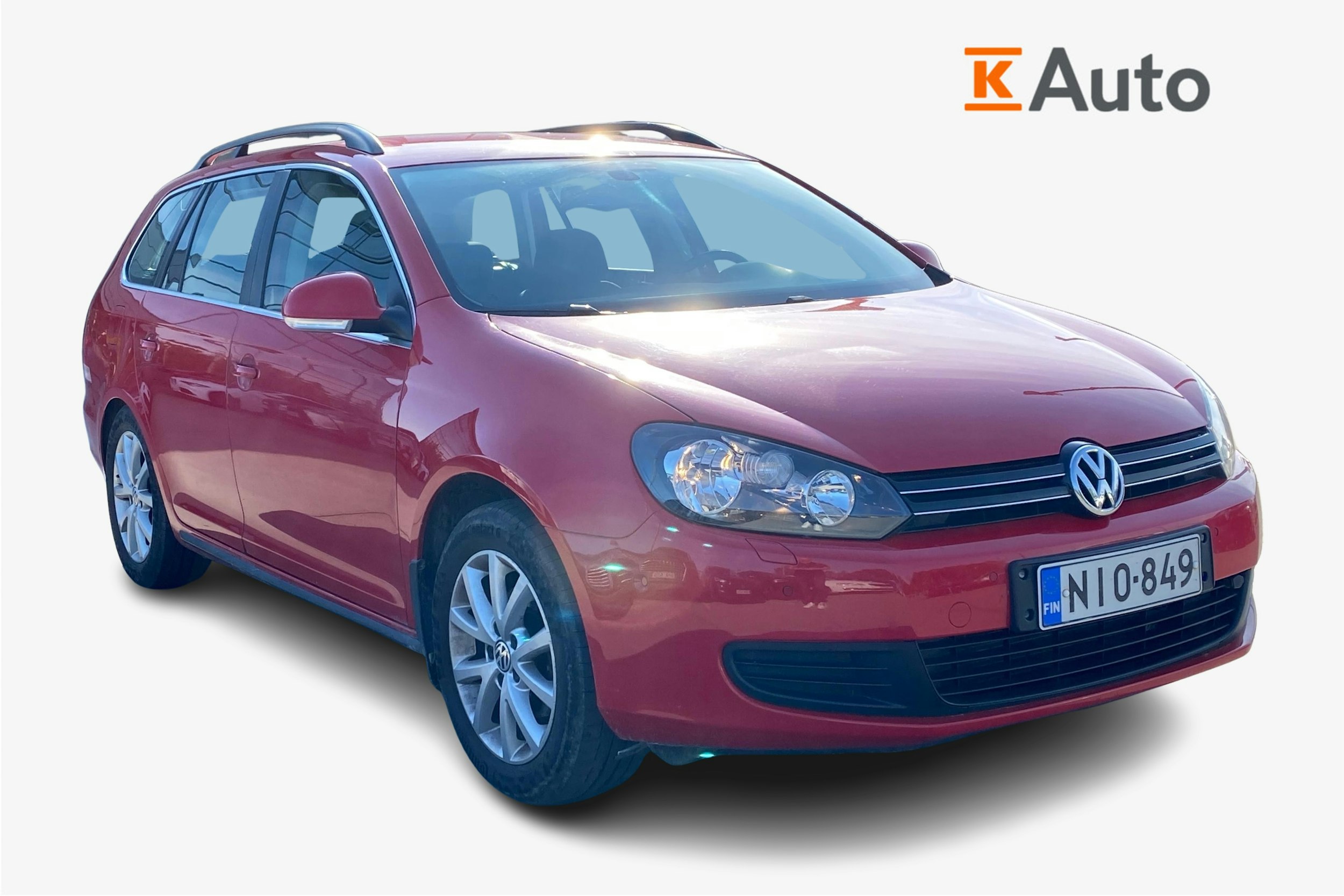Punainen Volkswagen GOLF 2012 kuva 1.