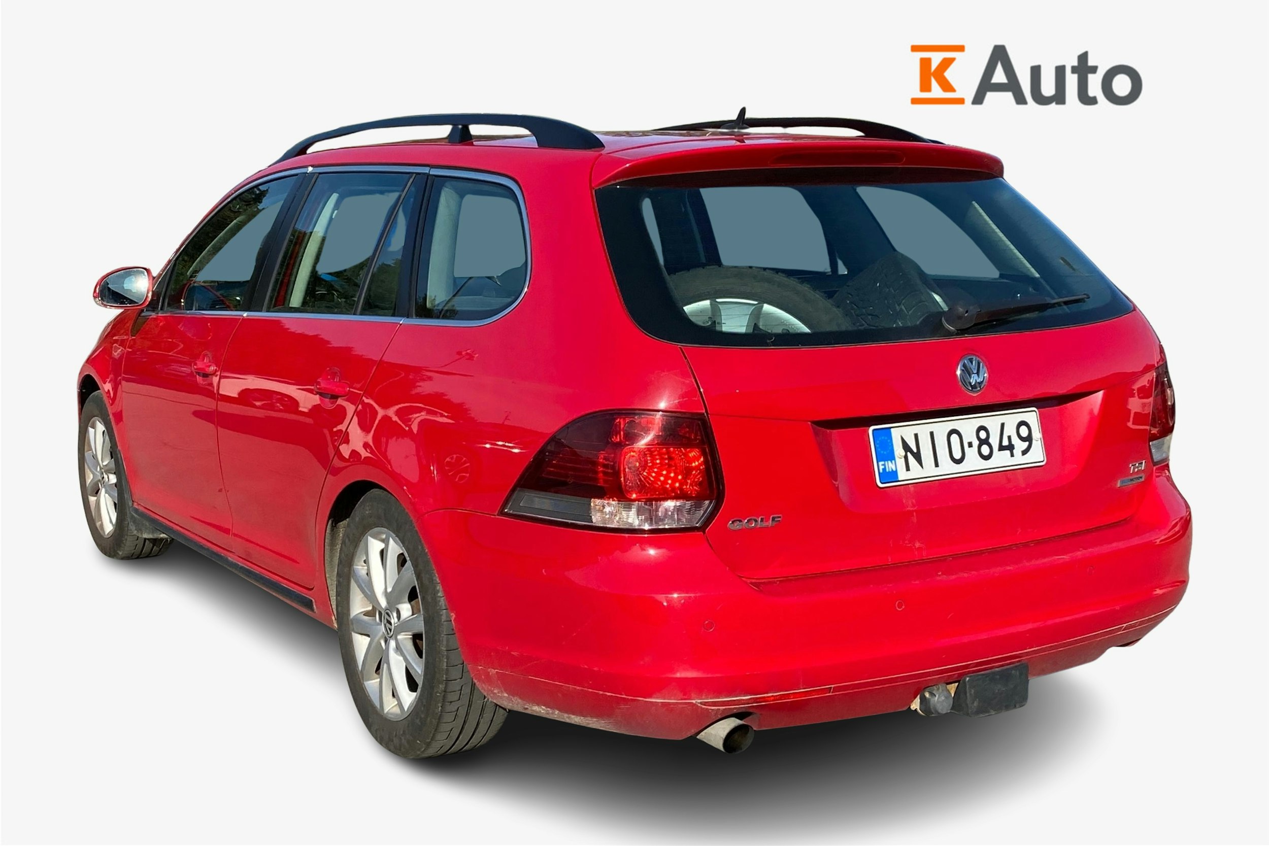 Punainen Volkswagen GOLF 2012 kuva 2.