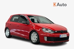 punainen Volkswagen Golf 2012 kuva 1.