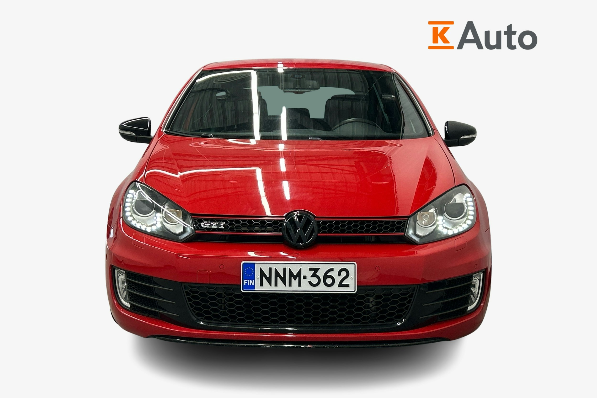 punainen Volkswagen Golf 2012 kuva 4.