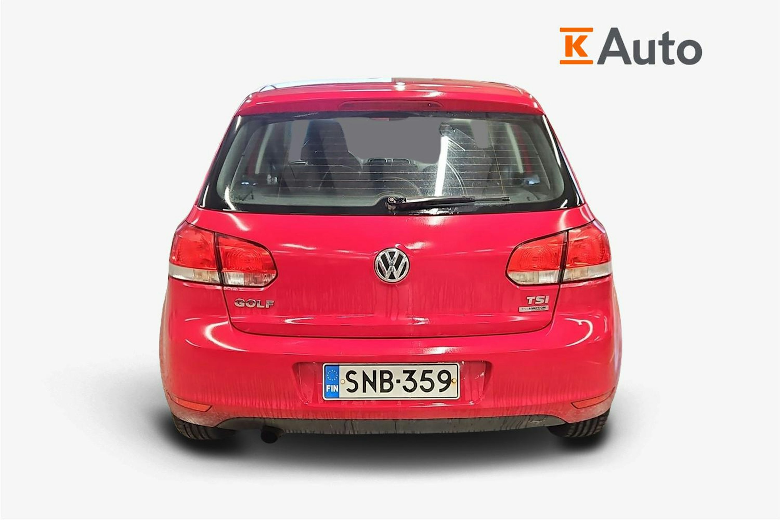 Punainen Volkswagen GOLF 2012 kuva 3.