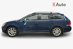 Sininen Volkswagen GOLF 2012 kuva 4.